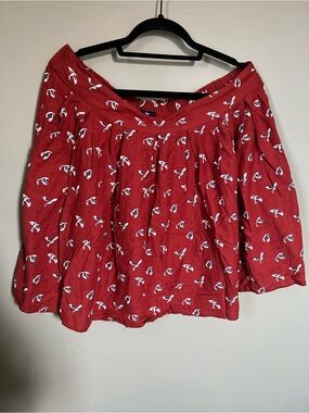 GAP Cotton Pleated Skirt (with pockets)